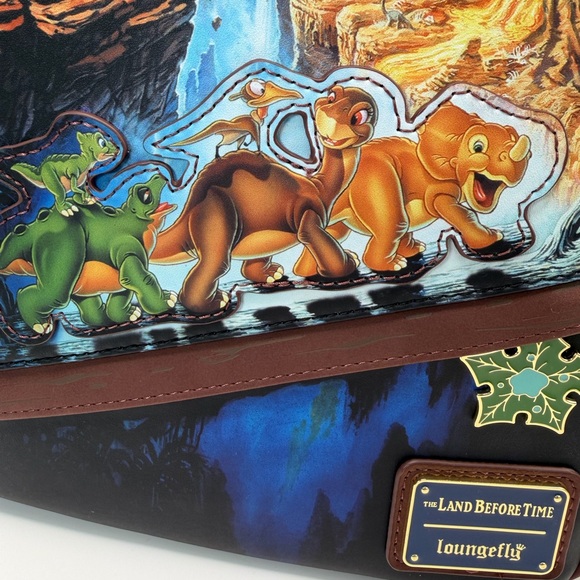 Loungefly the Land Before Time mini backpack NWT RARE - Picture 3 of 14